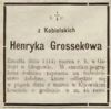 Henryka Grossekowa