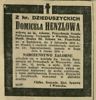 Domicela Henzlowa