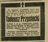 Tadeusz Przysiecki
