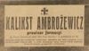 Kalikst Ambrożewicz