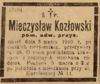 Mieczysław Kozłowski