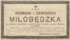 Kazimiera Miłobędzka