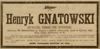 Henryk Gnatowski