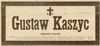 Gustaw Kaszyc