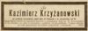 Kazimierz Krzyżanowski