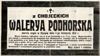 Waleria Podhorska