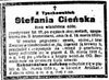 Stefania Cieńska