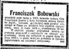 Franciszek Bobowski