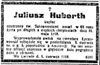 Juliusz Huberth