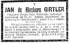Jan Girtler de Kleeborn