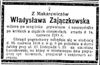 Władysława Zajączkowska