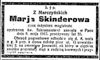 Maria Skinderowa