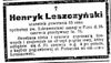 Henryk Leszczyński