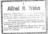 Alfred R. Weiss
