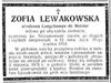 Zofia Lewakowska