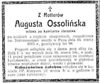 Augusta Ossolińska