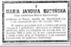 Maria Rudyńska