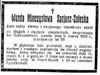 Wanda Mieczysława Sarjusz-Zaleska
