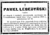 Paweł Lebedyński
