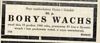 Borys Wachs