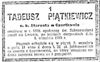 Tadeusz Piątkiewicz
