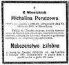 Michalina Perutzowa