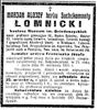 Marian Alojzy Łomnicki h. Suchekomnaty