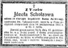 Józefa Scholzowa
