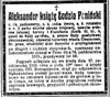 Aleksander Poniński hr Łodzia