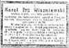 Karol Wiszniewski h. Prus