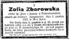 Zofia Zborowska