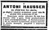 Antoni Hausser