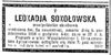 Leokadia Sokołowska