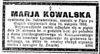 Maria Kowalska