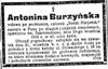 Antonina Burzyńska