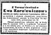 Ewa Korolewiczowa