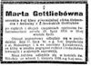 Marta Gottliebówna