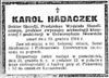 Karol Hadaczek